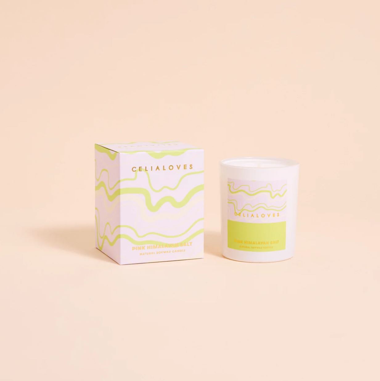Celia Loves 'Pink Himalayan' 40 Hour Candle