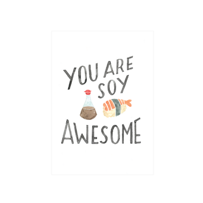 Iko Iko x Steer Illustrations Greeting Card