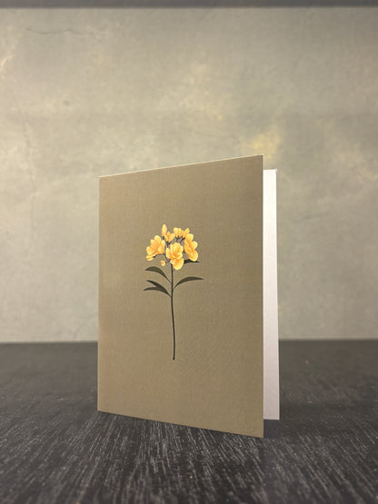 Floral Greeting Card