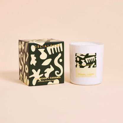 Celia Loves ‘Pistachio & Caramel' 80 Hour Candle