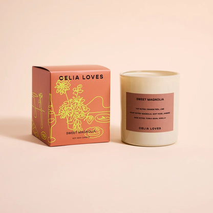 Celia Loves 'Sweet Magnolia' 80 Hour Candle