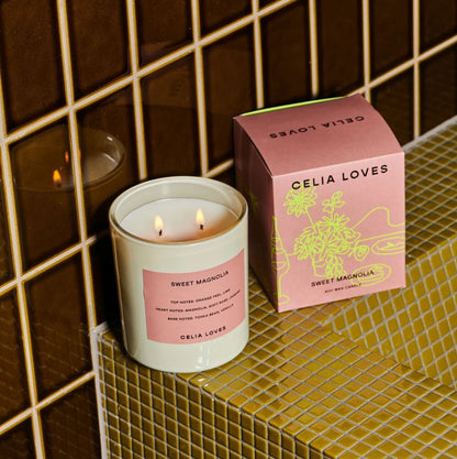 Celia Loves 'Sweet Magnolia' 80 Hour Candle