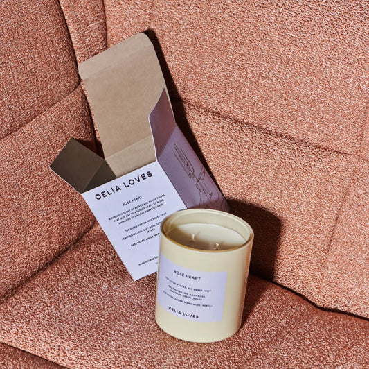 Celia Loves 'Rose Heart' 80 Hour Candle