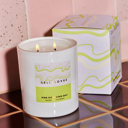 Celia Loves 'Pink Himalayan' 40 Hour Candle