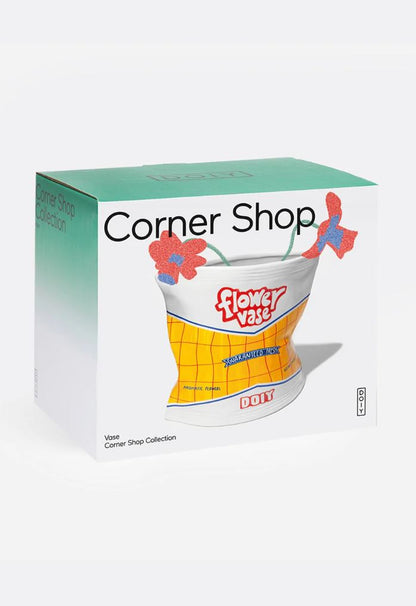 Chip Bag Ceramic Vase